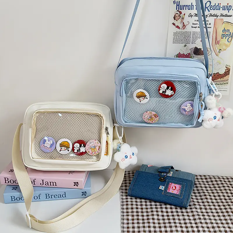 Japanese Girl Ins Transparent Crossbody Bag for Girls — feature 24
