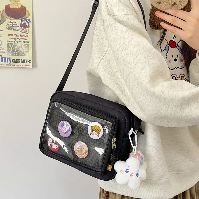 Japanese Girl Ins Transparent Crossbody Bag for Girls — feature 33