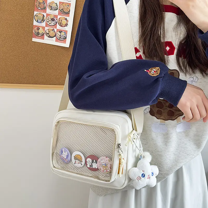Japanese Girl Ins Transparent Crossbody Bag for Girls — feature 38