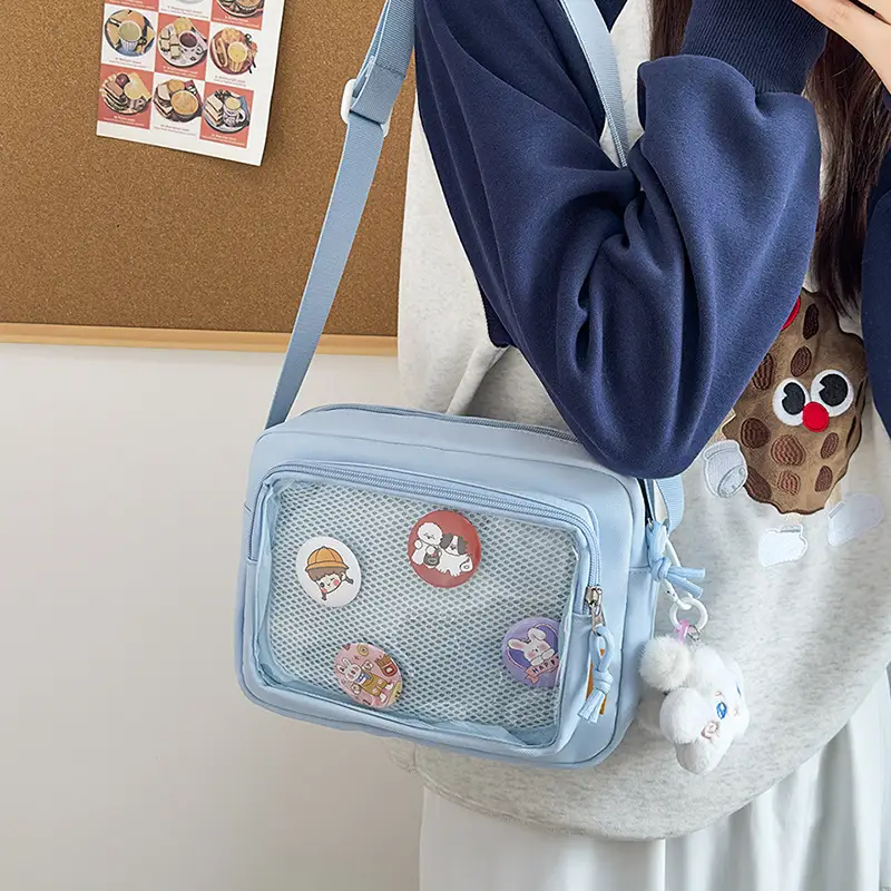 Japanese Girl Ins Transparent Crossbody Bag for Girls — feature 40