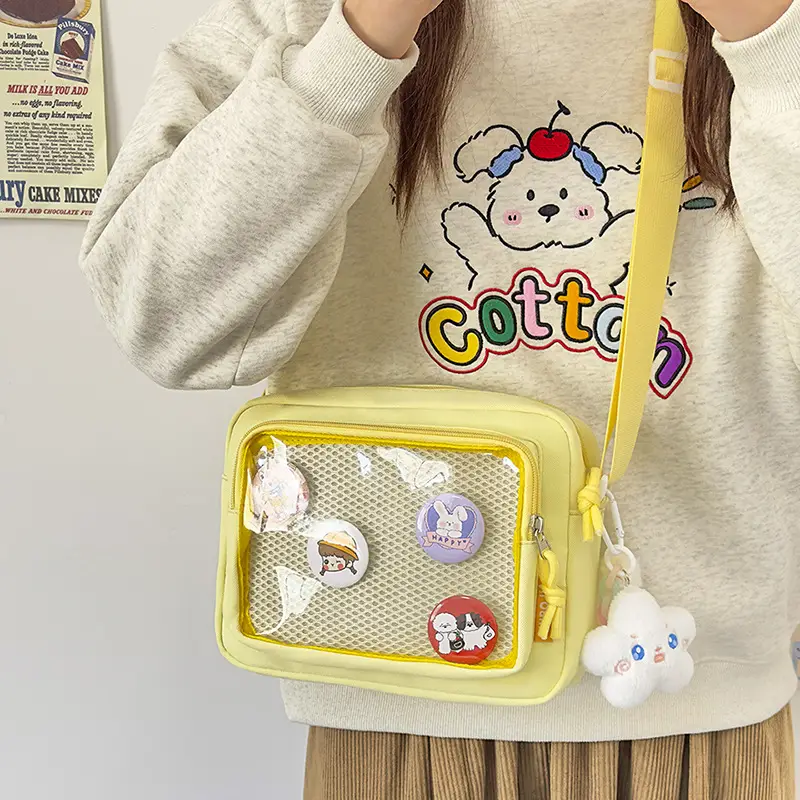 Japanese Girl Ins Transparent Crossbody Bag for Girls — feature 42