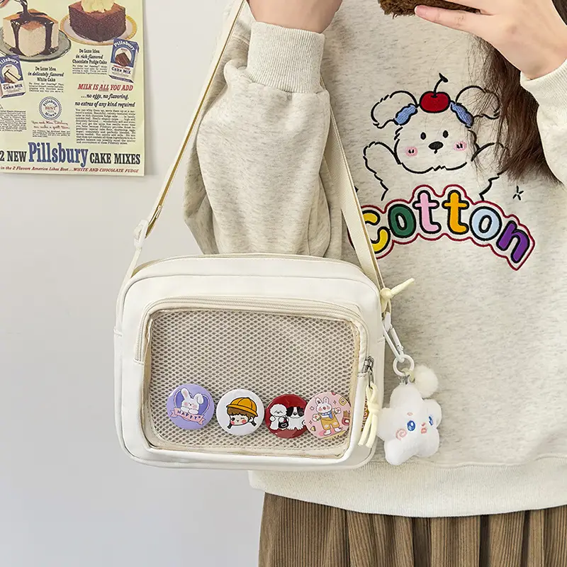 Japanese Girl Ins Transparent Crossbody Bag for Girls — feature 43