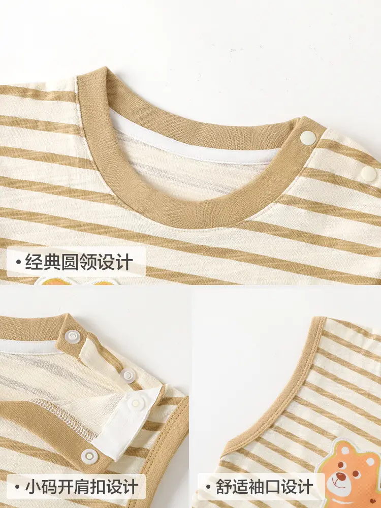Baby Sleeveless T-Shirt Summer Cotton for Boys - Image 7