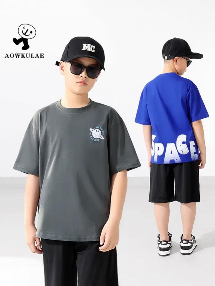 Kids White Logo Cap Set with T-Shirt - Image 4