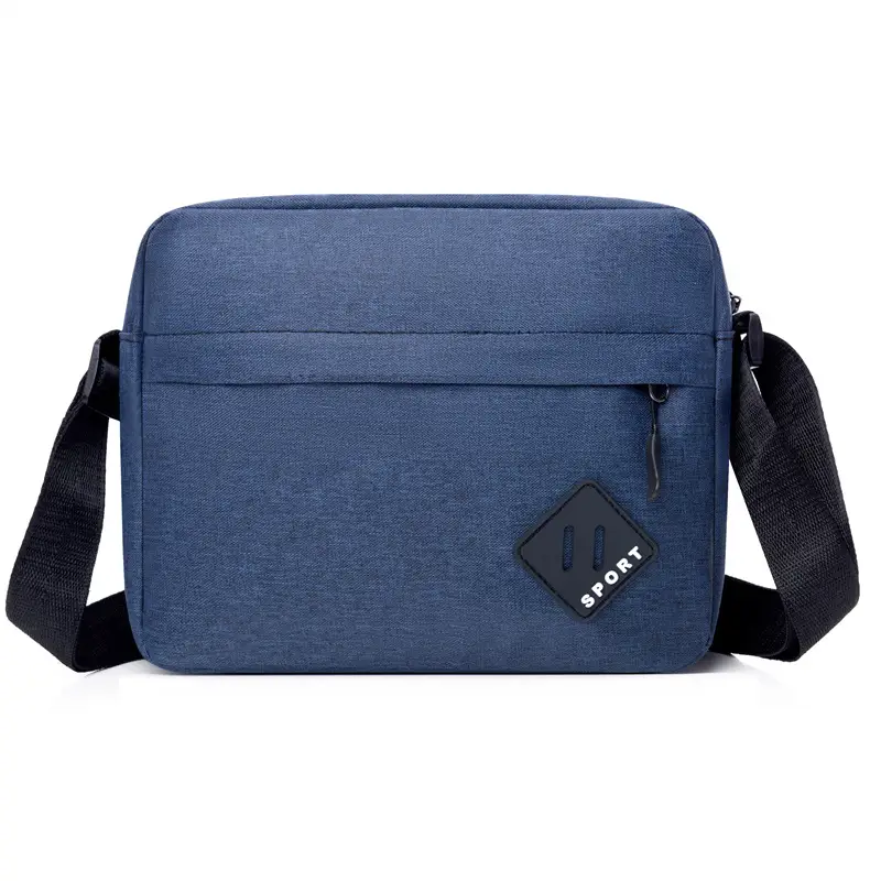 Lightweight Oxford Crossbody Bag for Men - Image 11