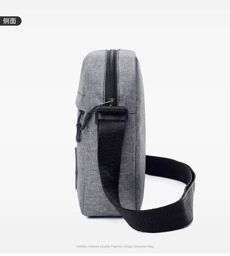 Lightweight Oxford Crossbody Bag for Men — feature 20