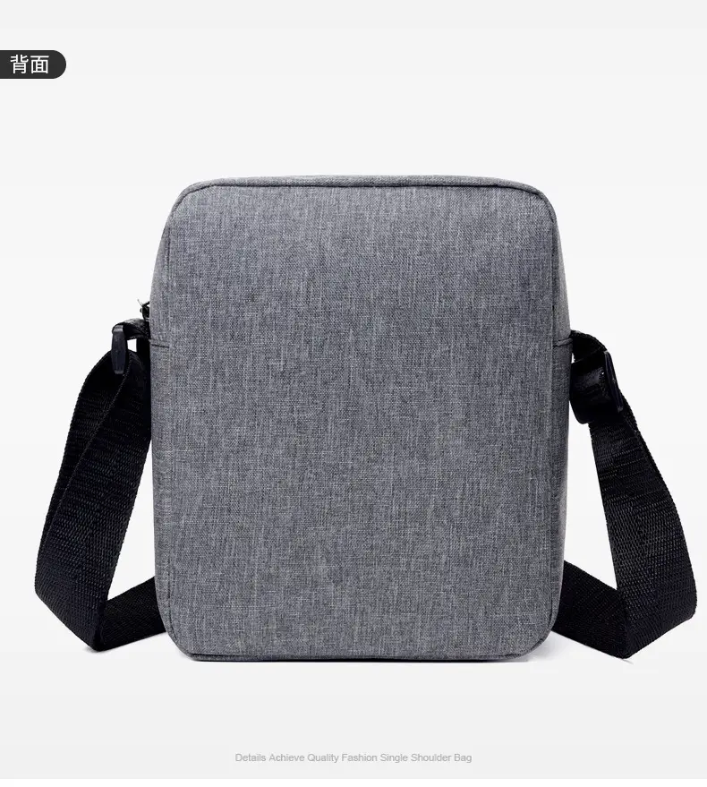 Lightweight Oxford Crossbody Bag for Men — feature 21