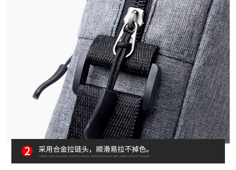 Lightweight Oxford Crossbody Bag for Men — feature 24