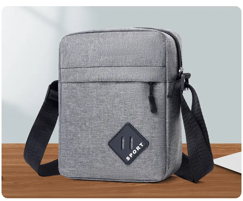Lightweight Oxford Crossbody Bag for Men — feature 7