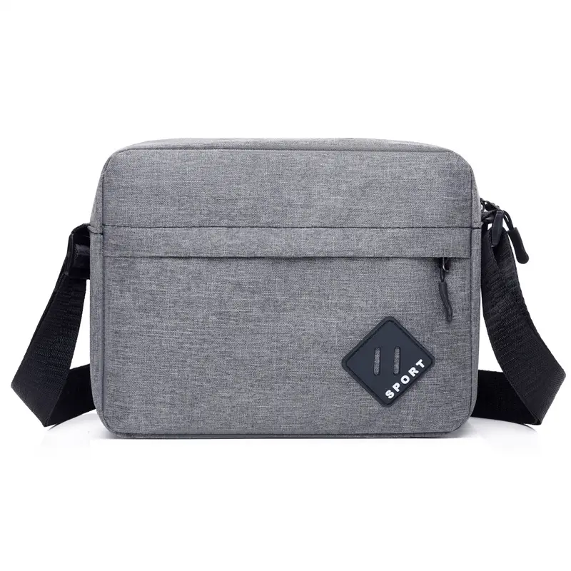 Lightweight Oxford Crossbody Bag for Men - Image 2