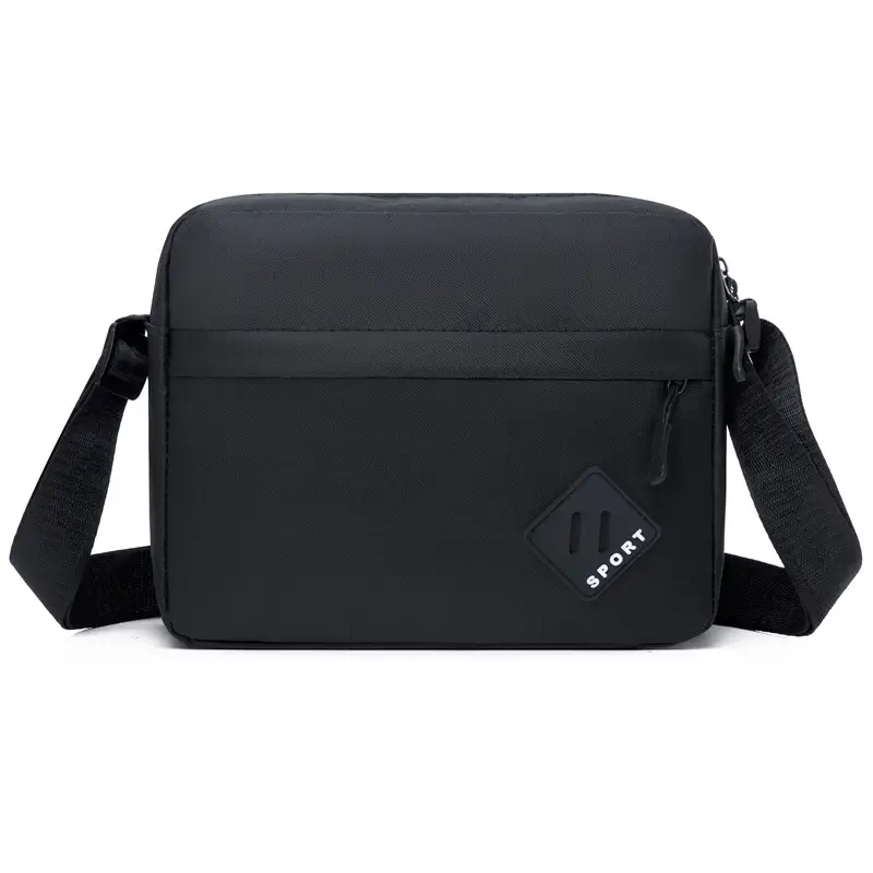 Lightweight Oxford Crossbody Bag for Men - Image 3