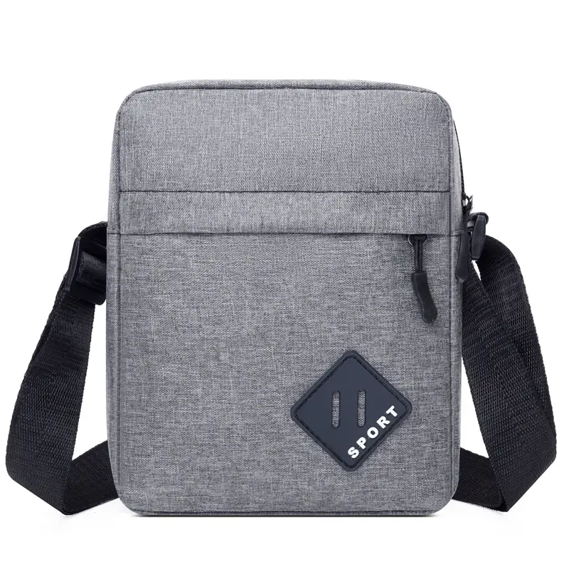 Lightweight Oxford Crossbody Bag for Men - Image 5