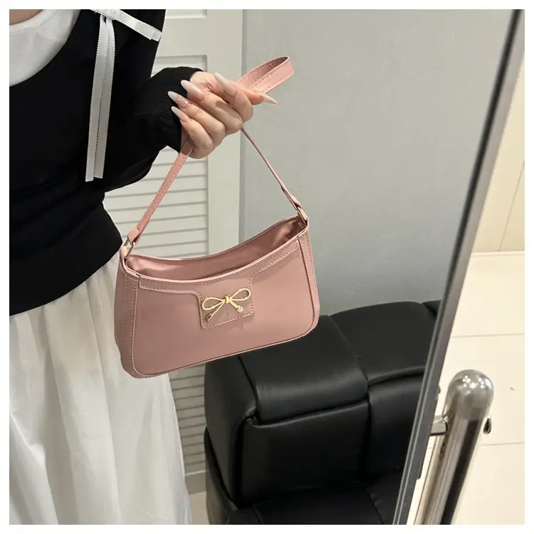 Black Korean Style Bowknot Shoulder Bag for Women — feature 10