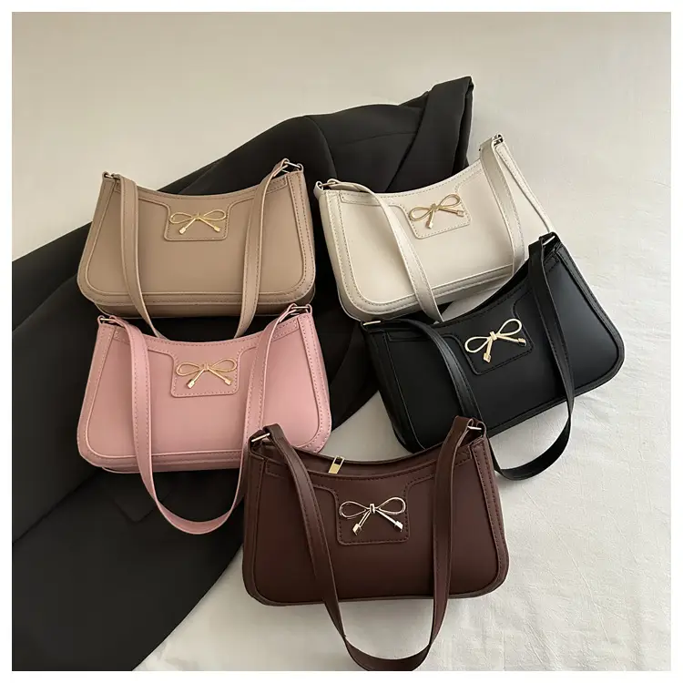 Black Korean Style Bowknot Shoulder Bag for Women — feature 18