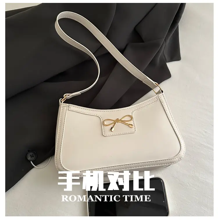 Black Korean Style Bowknot Shoulder Bag for Women — feature 7
