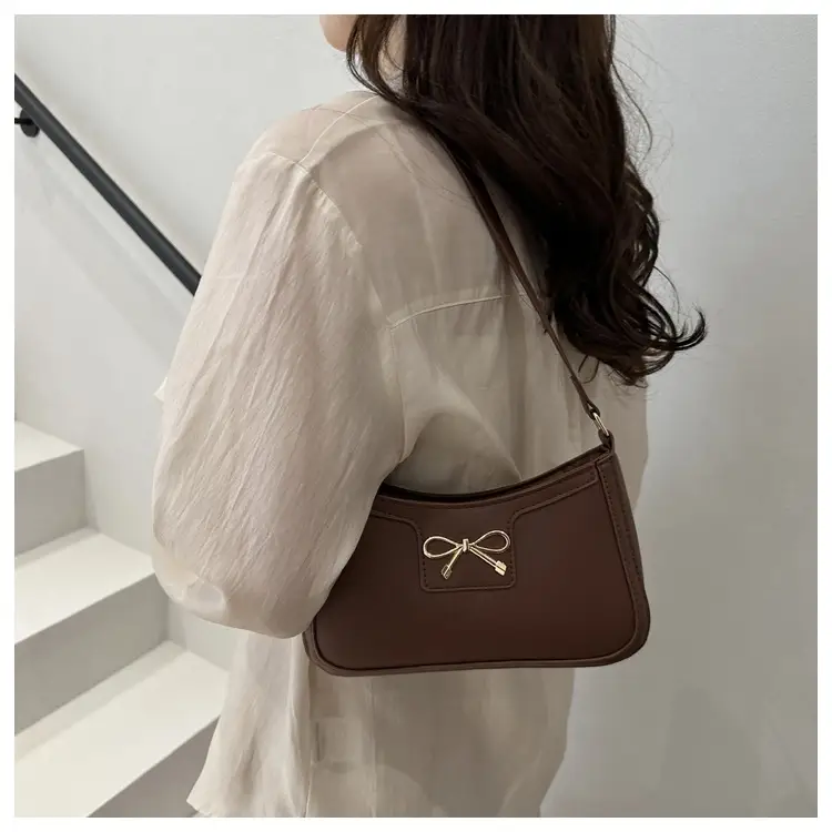 Black Korean Style Bowknot Shoulder Bag for Women — feature 9