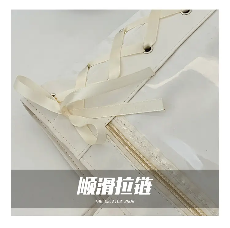Japanese Pain Bag Ribbon Bow Cute Handbag Large Capacity — feature 6