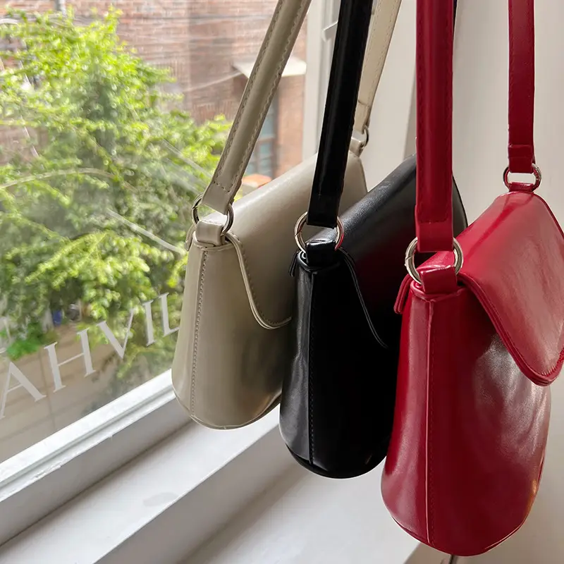 Red Korean-style Shoulder Bag for Women — feature 4