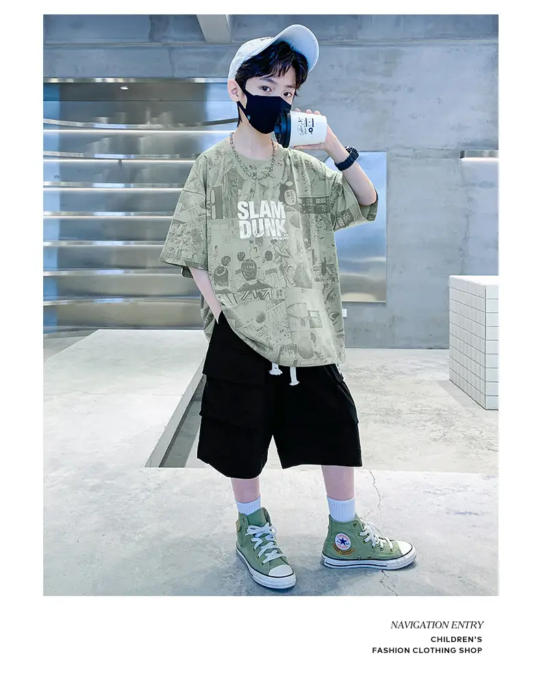 Kids T-Shirt Shorts Set Summer Wear 2026 — feature 13