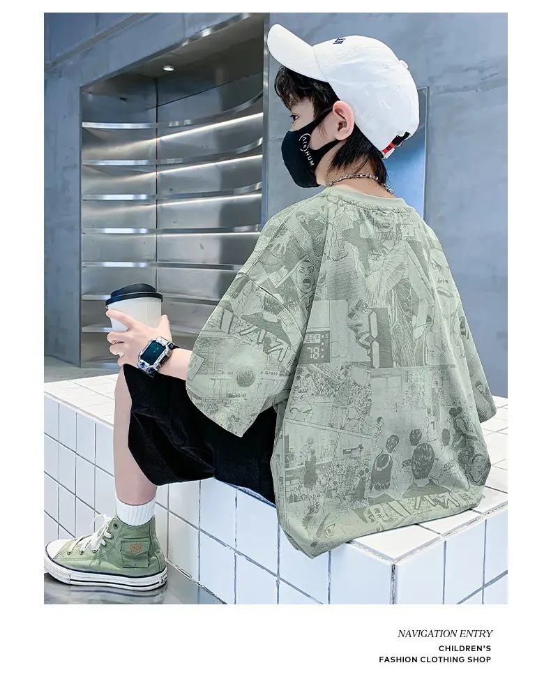 Kids T-Shirt Shorts Set Summer Wear 2026 — feature 19