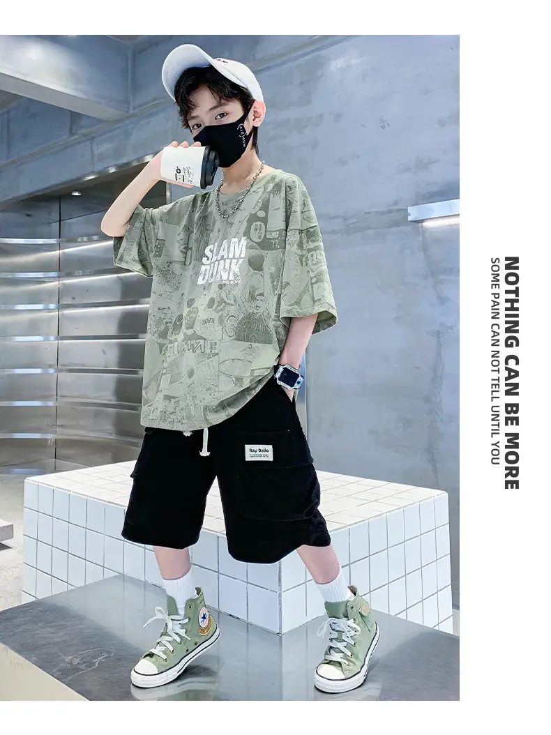 Kids T-Shirt Shorts Set Summer Wear 2026 — feature 22