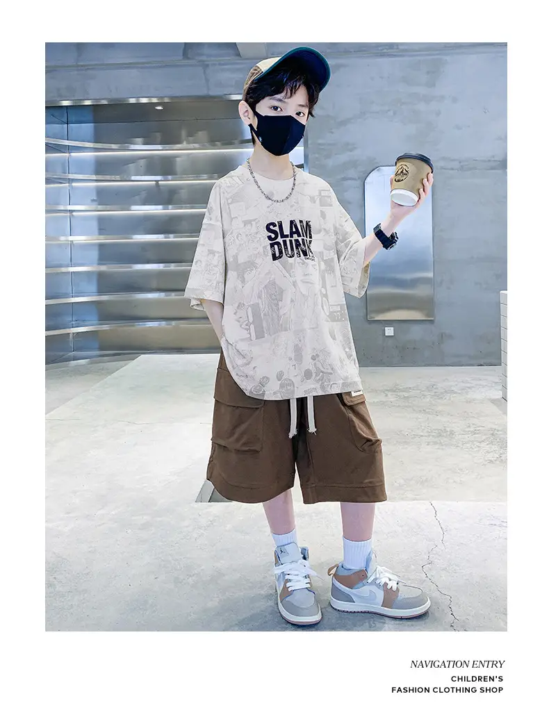 Kids T-Shirt Shorts Set Summer Wear 2026 — feature 25