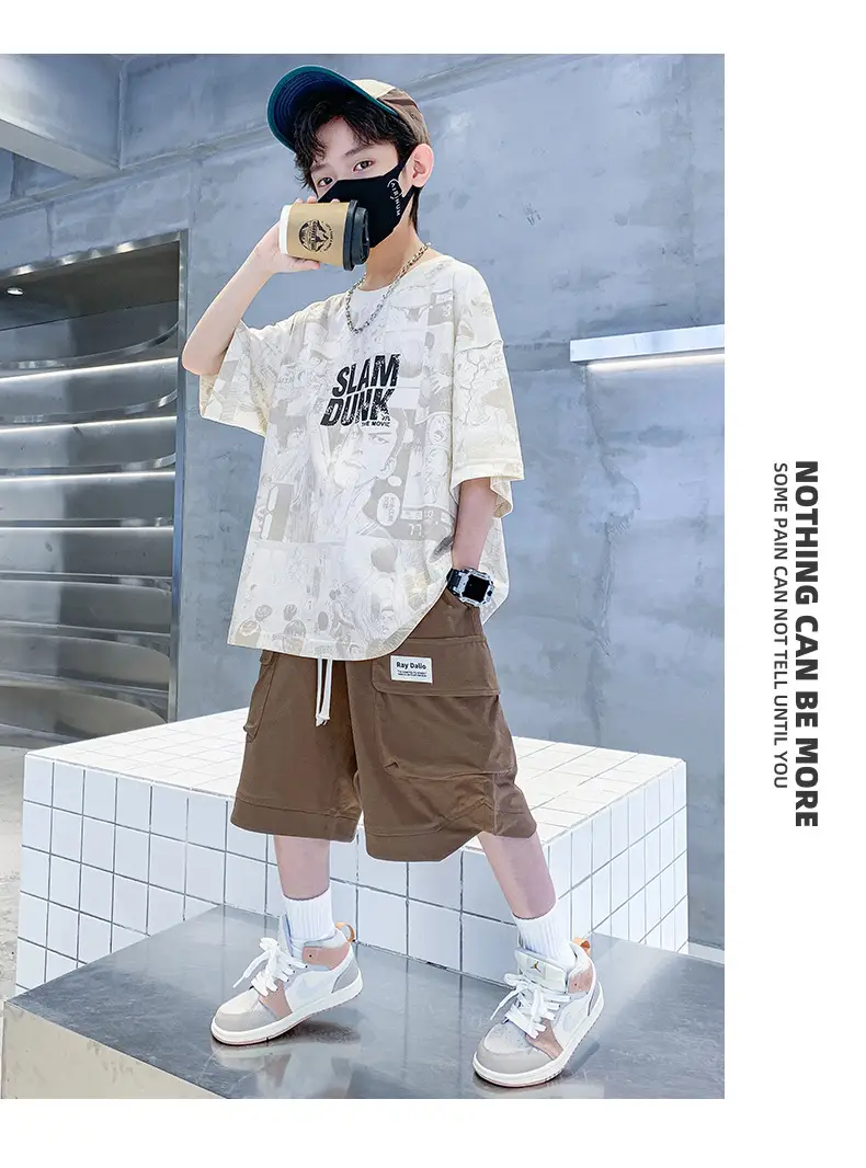 Kids T-Shirt Shorts Set Summer Wear 2026 — feature 34