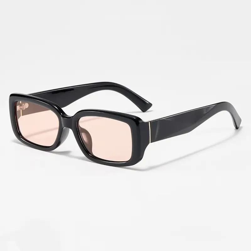 2025 Retro Polarized UV400 Sunglasses for Men Women Black