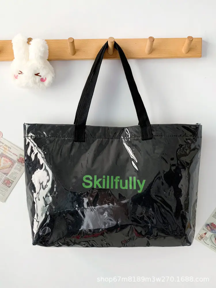 Waterproof Canvas Shoulder Bag Large Student Commuter