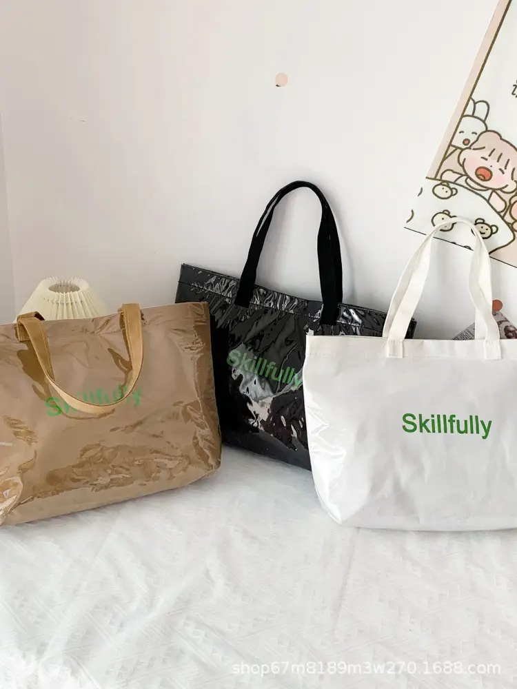 Waterproof Canvas Shoulder Bag Large Student Commuter — feature 29