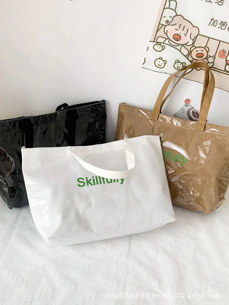 Waterproof Canvas Shoulder Bag Large Student Commuter — feature 30