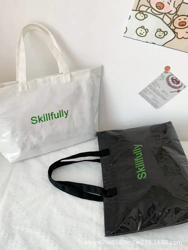 Waterproof Canvas Shoulder Bag Large Student Commuter — feature 45