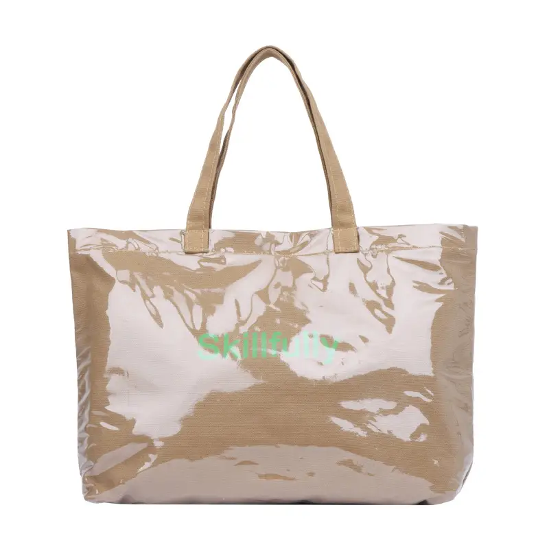 Waterproof Canvas Shoulder Bag Large Student Commuter