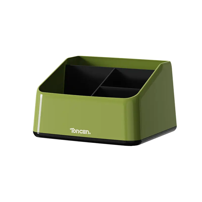Green Multi-Functional Desk Storage Rack with Pen Holder