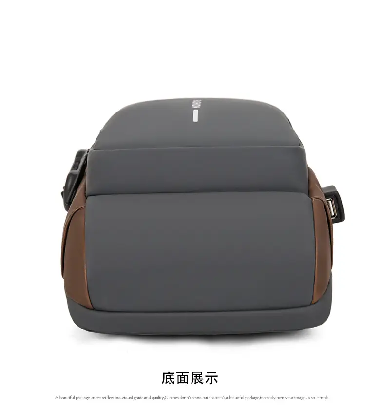 Fashionable Men's Anti-Theft Crossbody Bag Large Capacity — feature 20