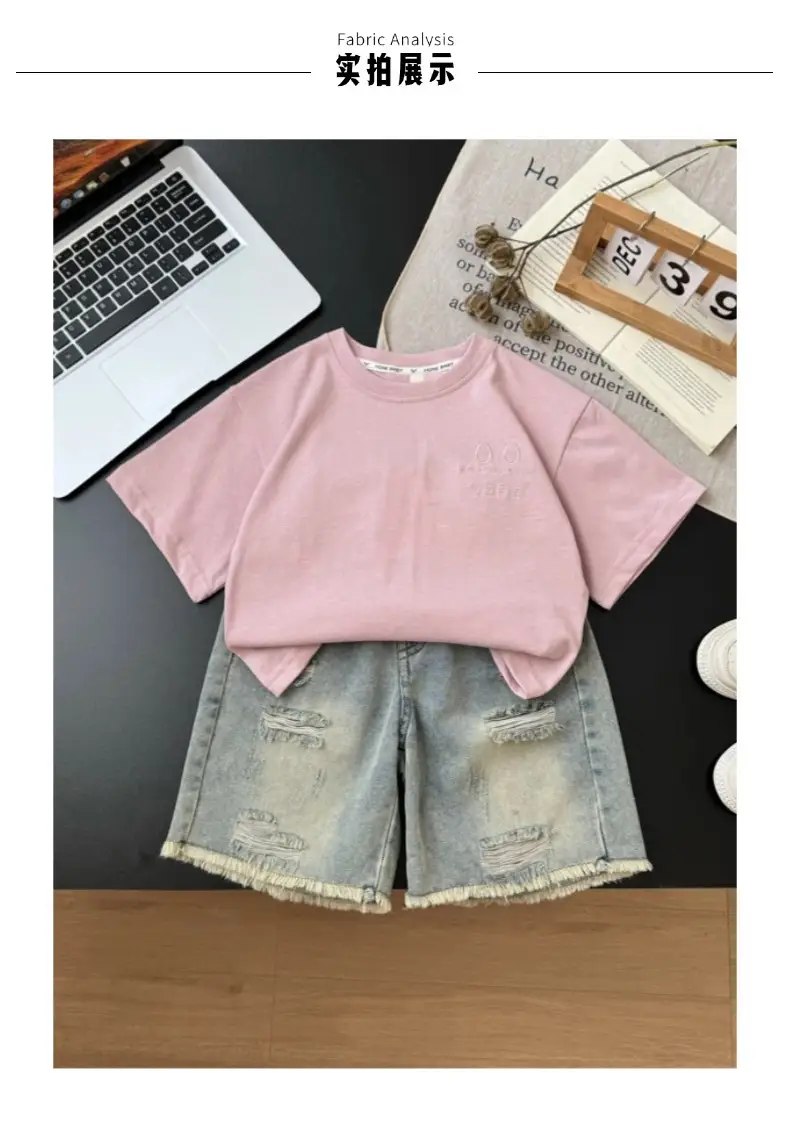 Boys Denim Shorts Short Sleeve Summer 2026 — feature 12