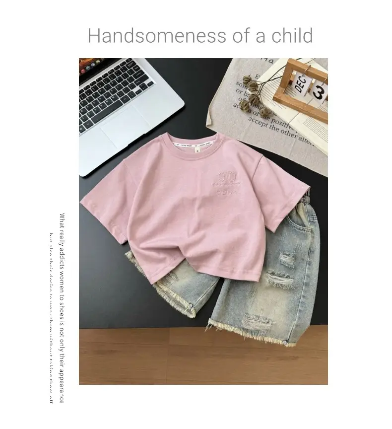 Boys Denim Shorts Short Sleeve Summer 2026 — feature 13