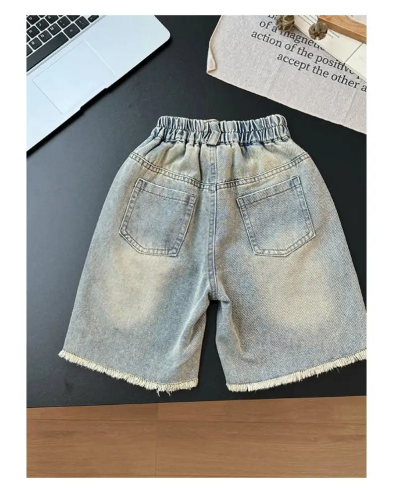 Boys Denim Shorts Short Sleeve Summer 2026 — feature 20