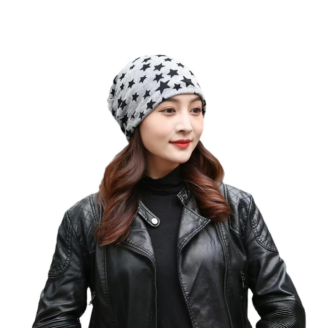 Two-in-One Warm Hat Scarf for Men Women - Image 15