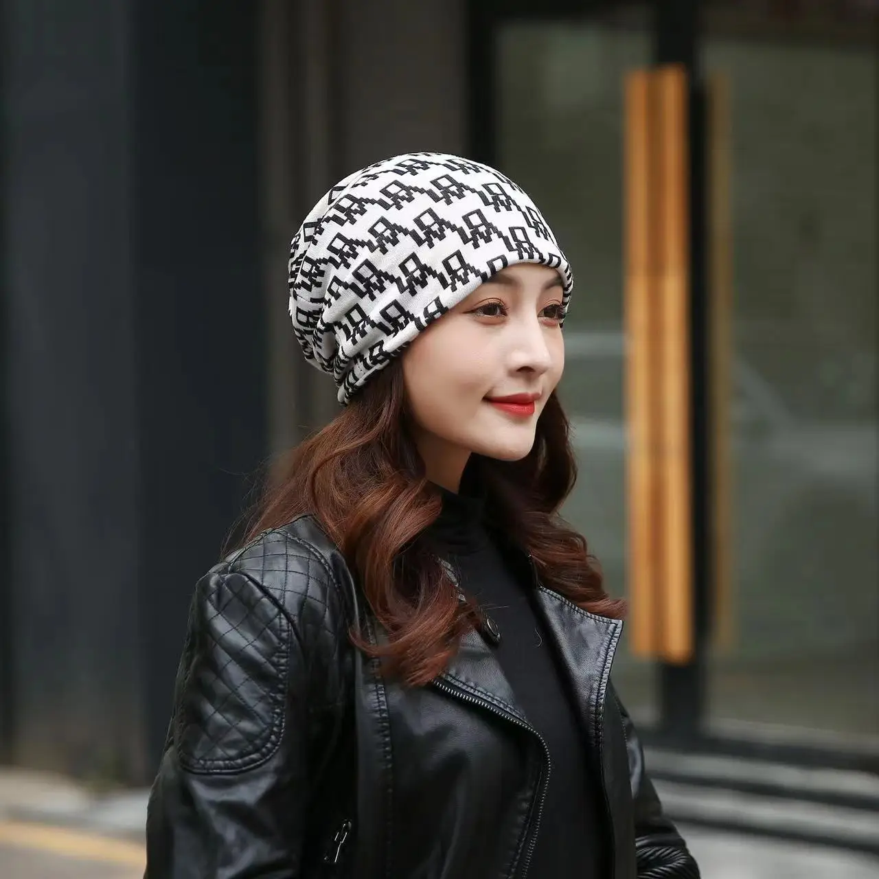 Two-in-One Warm Hat Scarf for Men Women - Image 10