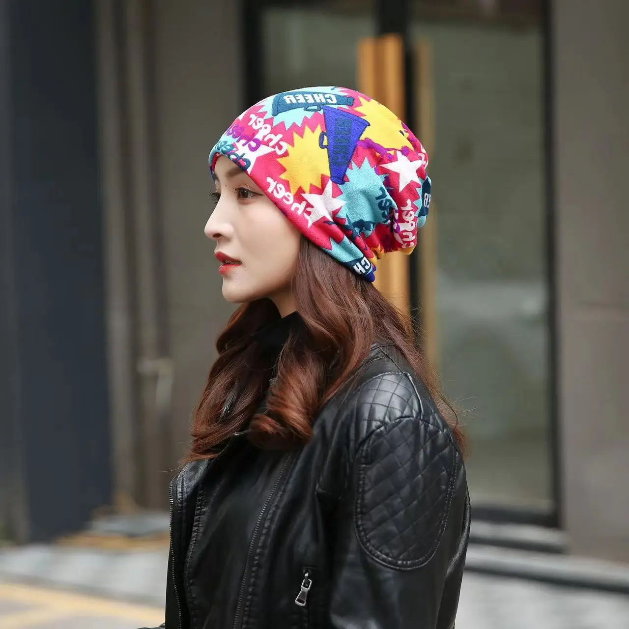 Two-in-One Warm Hat Scarf for Men Women - Image 2