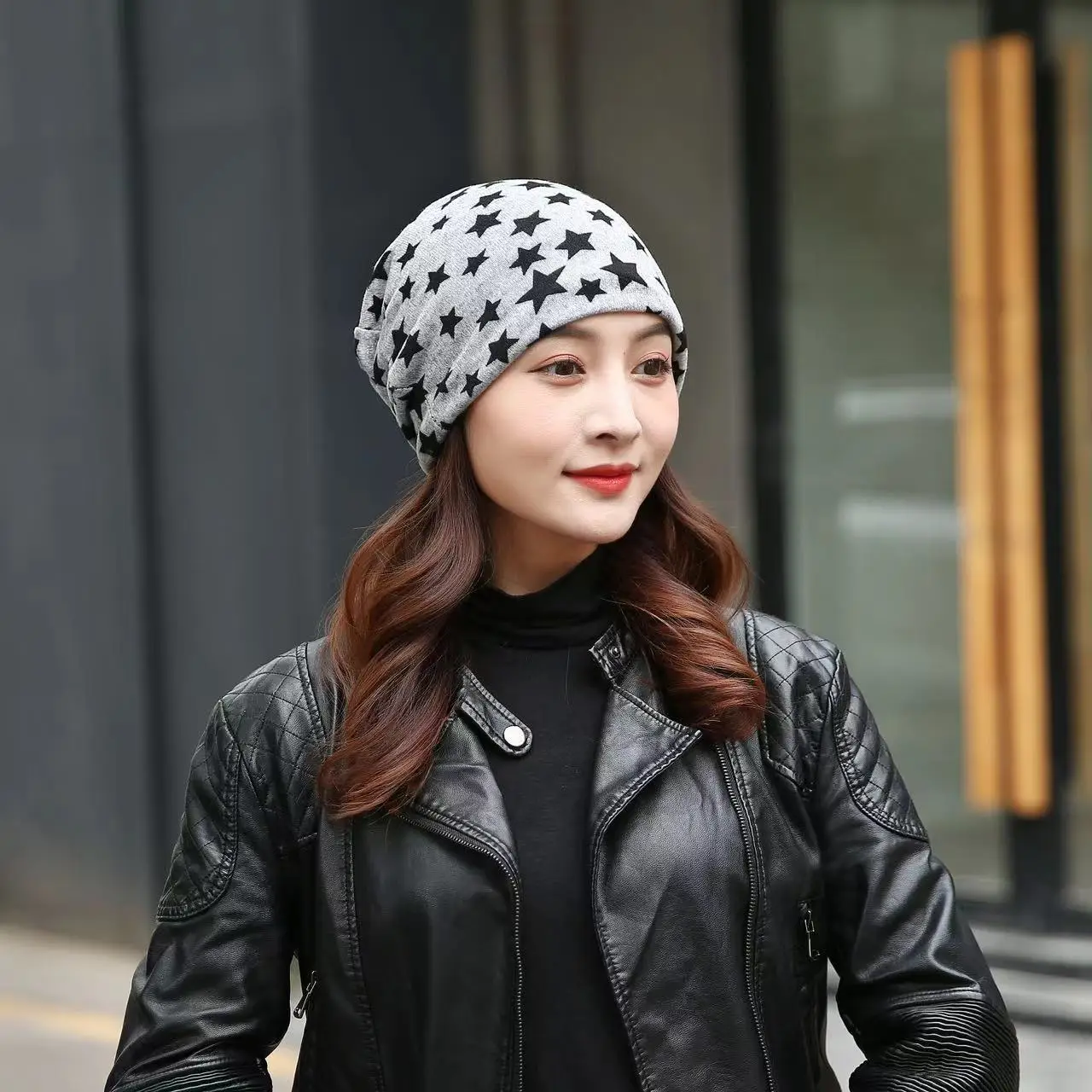 Two-in-One Warm Hat Scarf for Men Women - Image 6