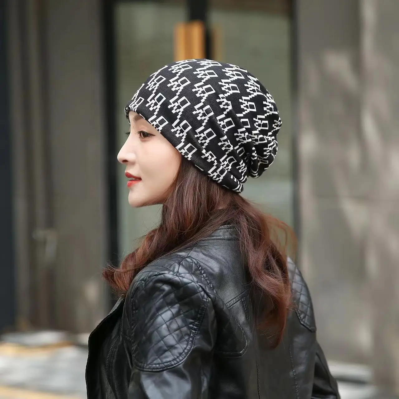 Two-in-One Warm Hat Scarf for Men Women - Image 7