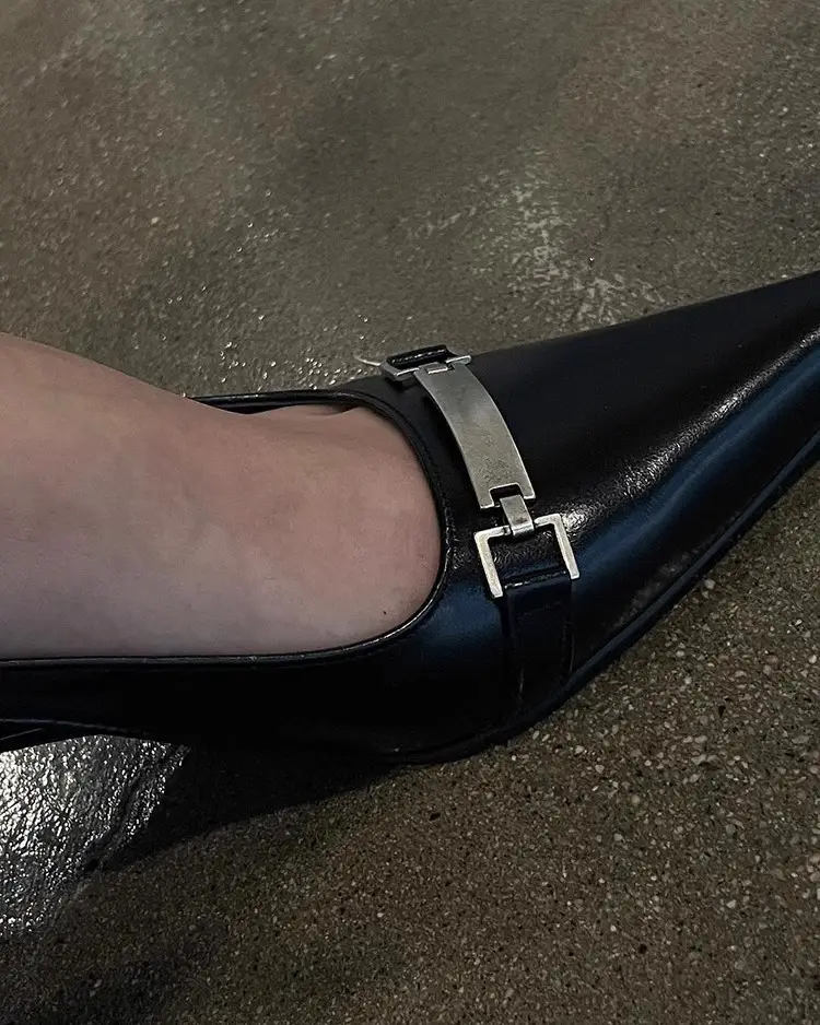 Women Pointed Stiletto Heels Baotou Shoes 2024 — feature 20