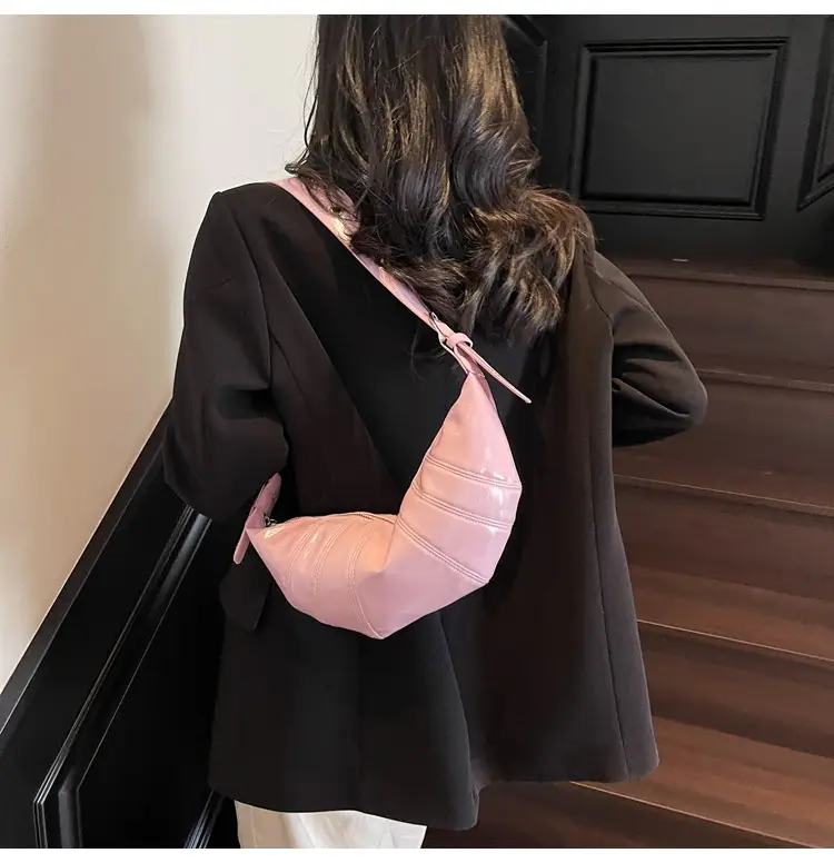 Pink Embroidered Shoulder Crossbody Bag for Women — feature 14