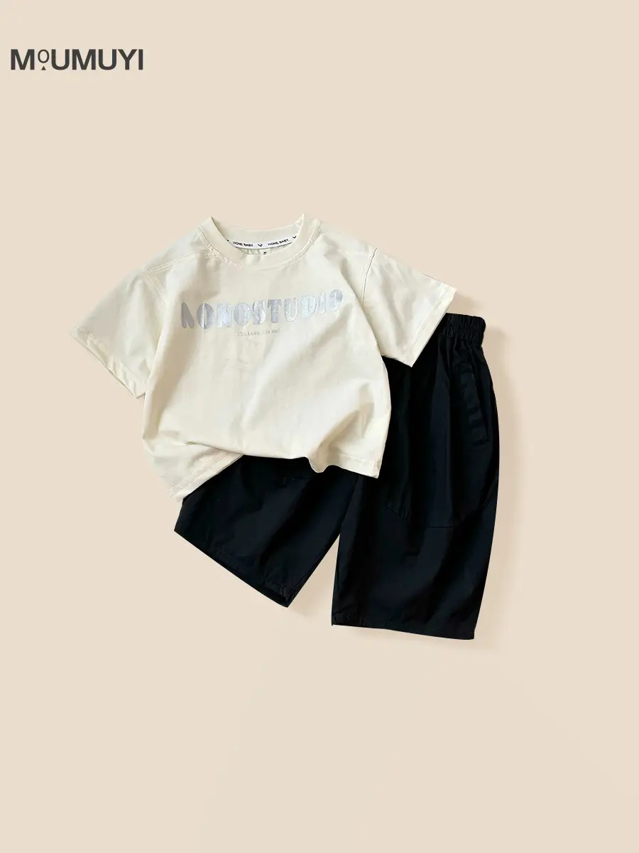 Men's Black Shorts MUMUYI 2025 Summer - Image 3