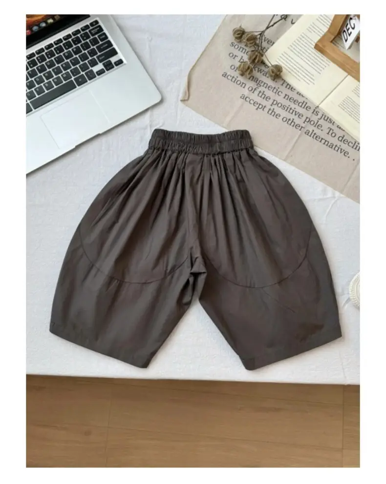 Men's Black Shorts MUMUYI 2025 Summer — feature 18