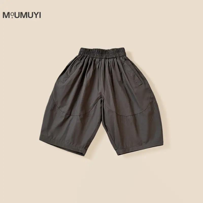 Men's Black Shorts MUMUYI 2025 Summer - Image 2