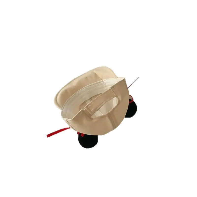 Baby Cute Sun Hat with Red Tails - Image 7