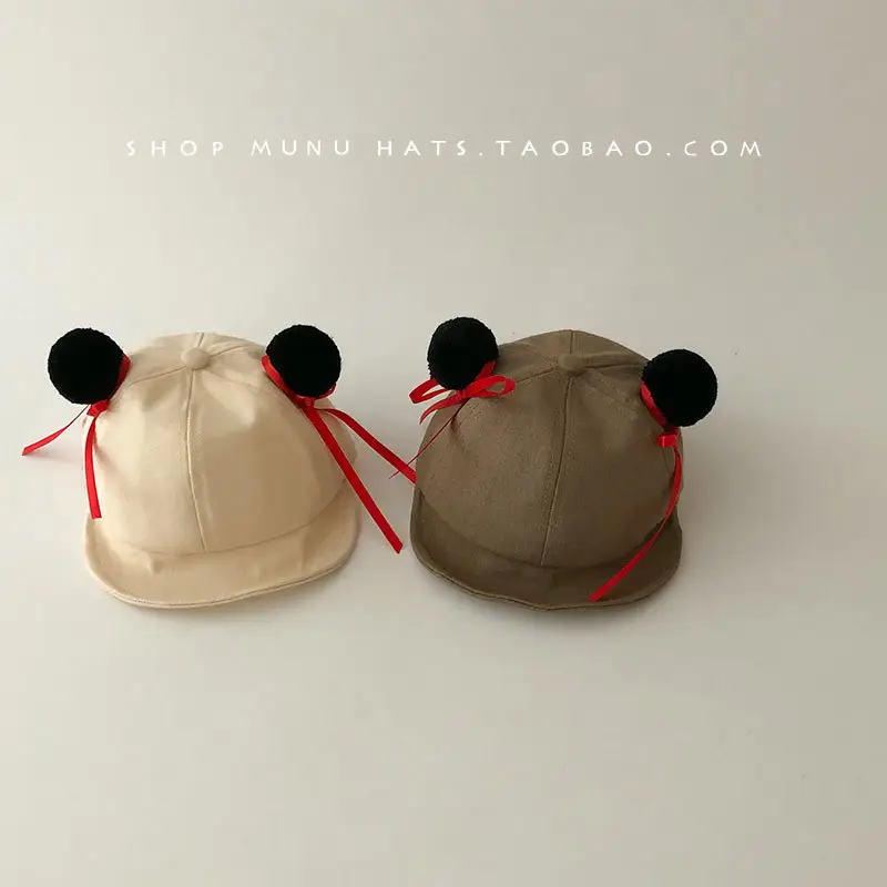 Baby Cute Sun Hat with Red Tails — feature 4
